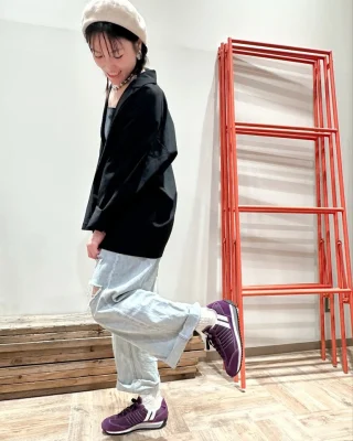 未使用級【ダックフィート】ファルスター スリッポン レザー♡ブラウン